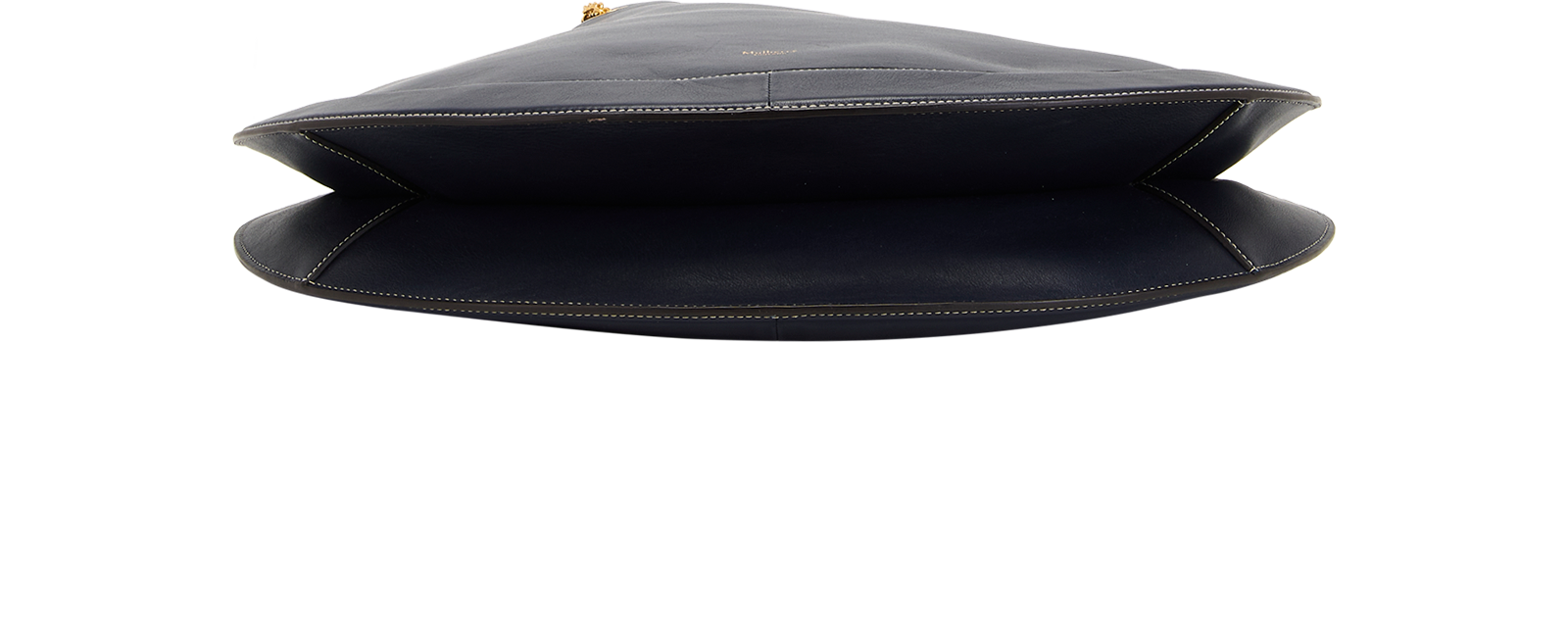 Roundabout Oversize Tote, &pound;320, Handbags, Navy, Leather, Top view